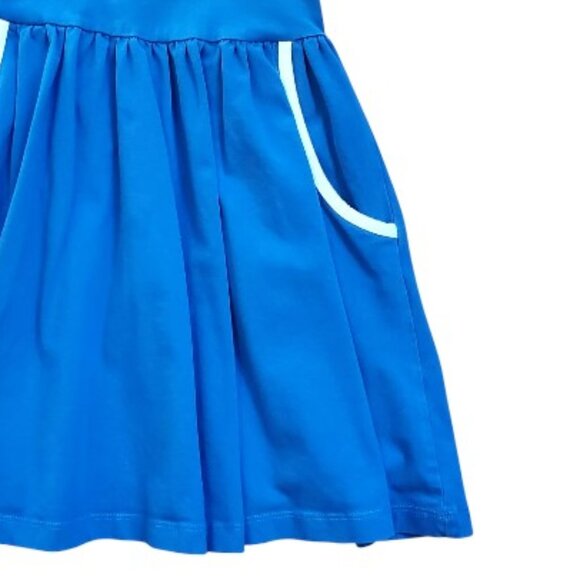 Hanna Andersson Blue Dress Size 100 - Picture 3 of 5